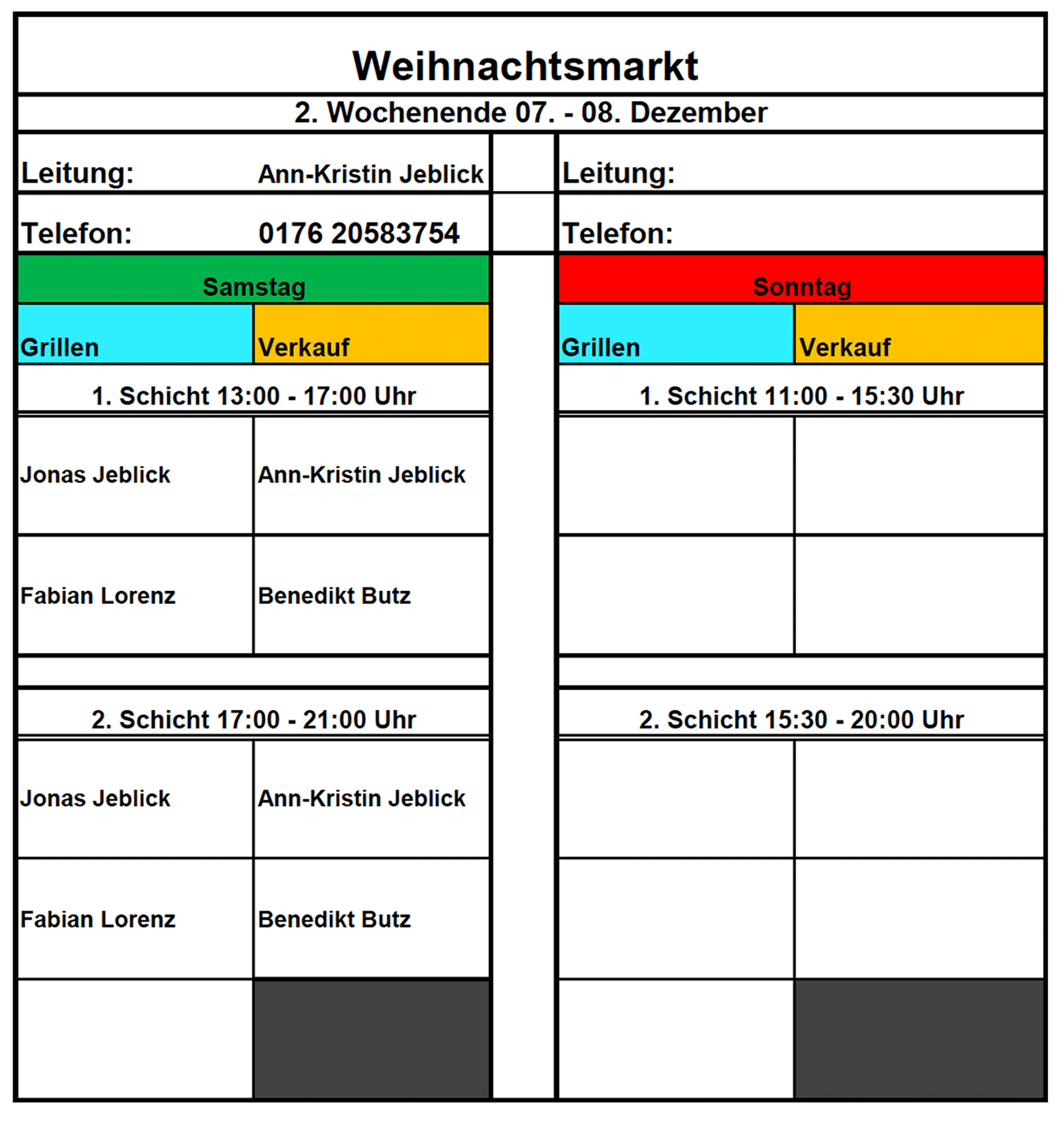 standolan 2 wochenende 2019